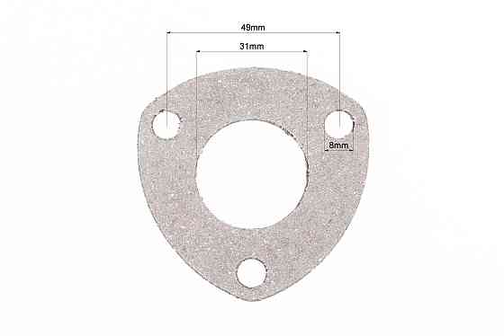 Прокладка глушника R175A/R180NM 3отв., коліно-глушник Київ