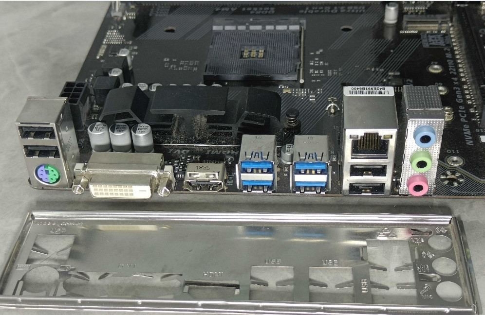 Материнська плата Gigabyte GA-AB350M-DS3H V2 sAM4 B350 чіпсет RYZEN Харків - фото 1