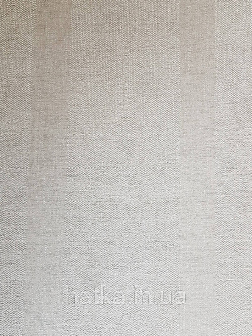 Обои виниловые на флизелине Marburg 31823 New modern полосы широкие узкие серые бежевые под мешковину Киев - изображение 1