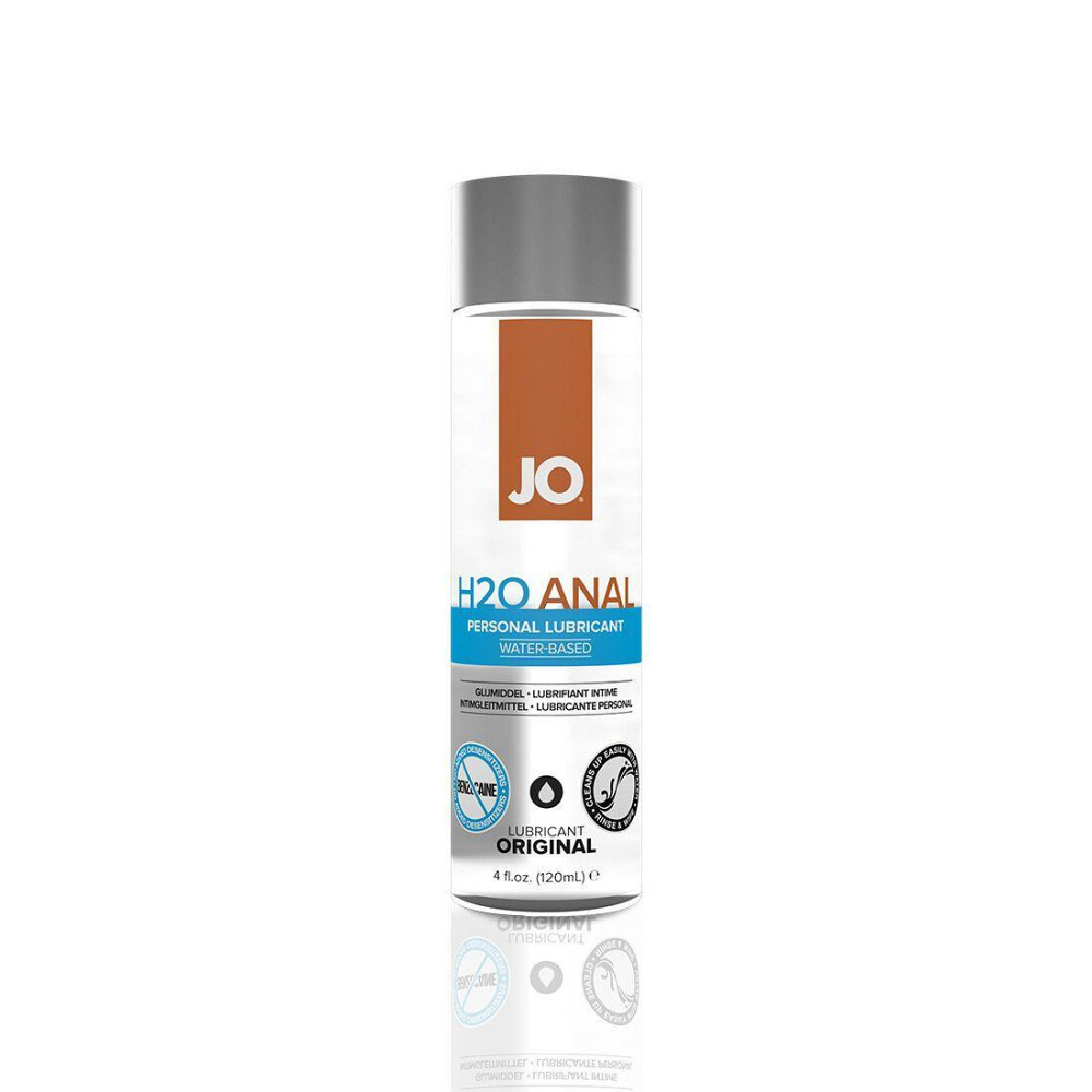 Анальная смазка JO ANAL H2O — ORIGINAL (120 мл) на водной основе, растительный глицерин Sex Aura Киев - изображение 1