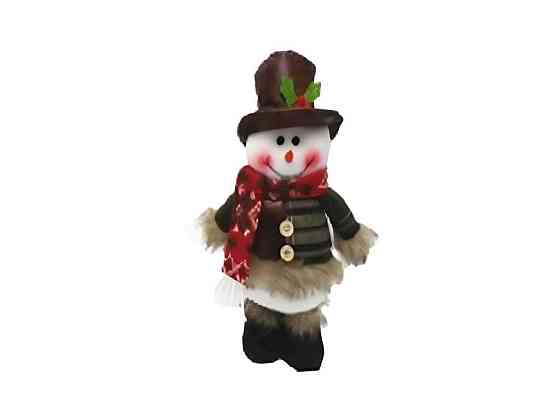 Фігура новорічна Snowman 33/40см M17268 ТМ STENSON Київ