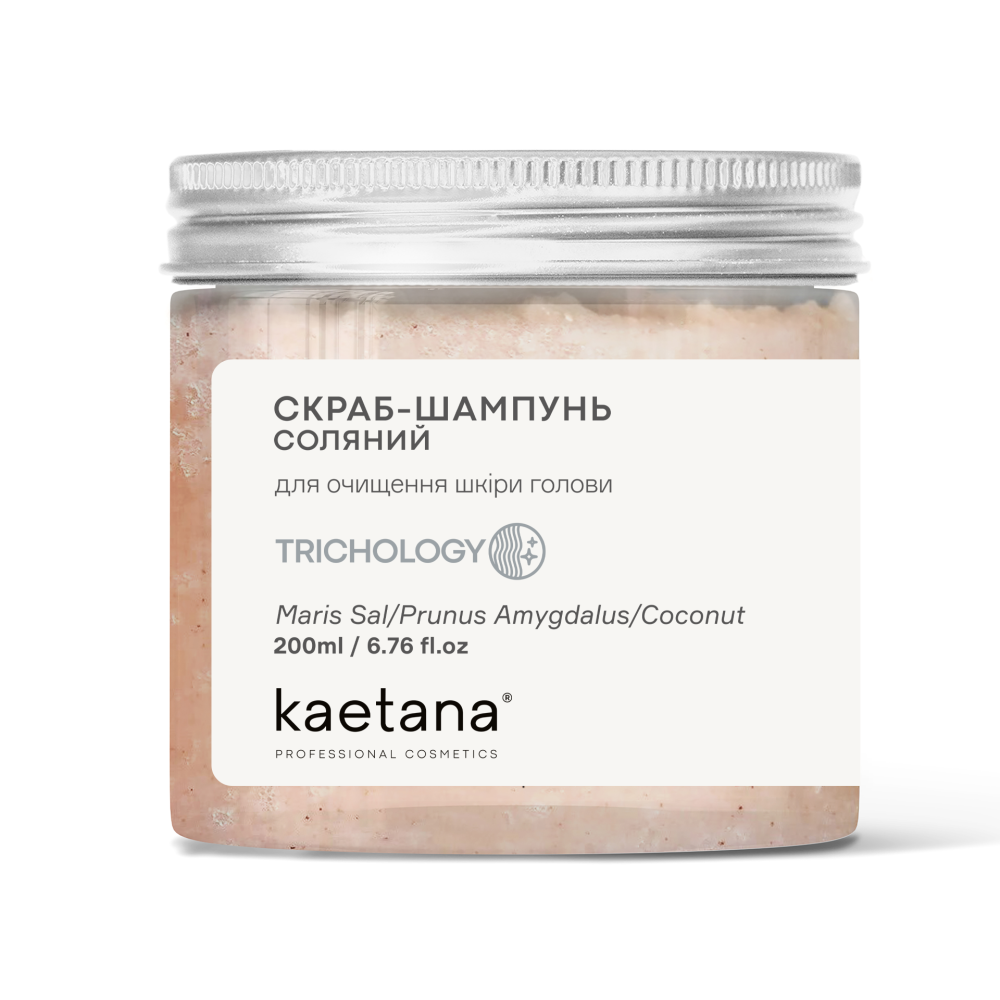 Скраб-Шампунь Соляний Kaetana 200 мл Київ - фото 1