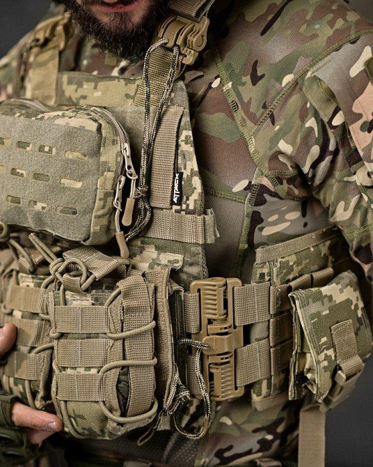 Плитоноска Attack піксель ВТ1009 Одеса - фото 4