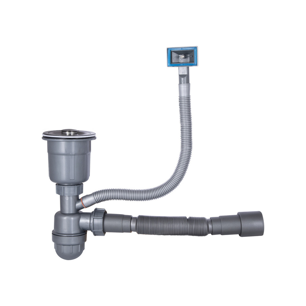 Мийка для кухні інтегрована Lidz Handmade H7849BL крило зліва Brushed Black PVD 3,0/1,0 мм LDH7849BLPVD43624 Київ - фото 8