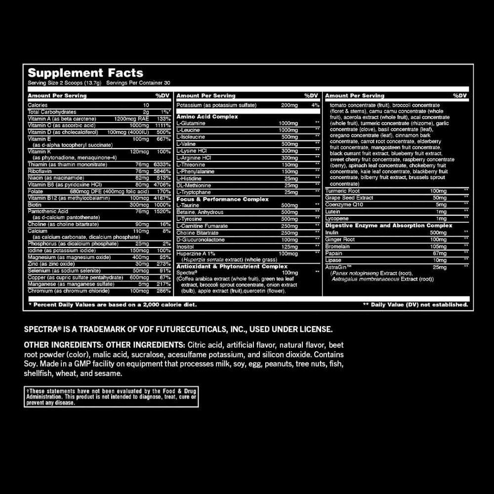 Animal Pak Powder 417 gram (Fruit Punch) Луцк - изображение 2