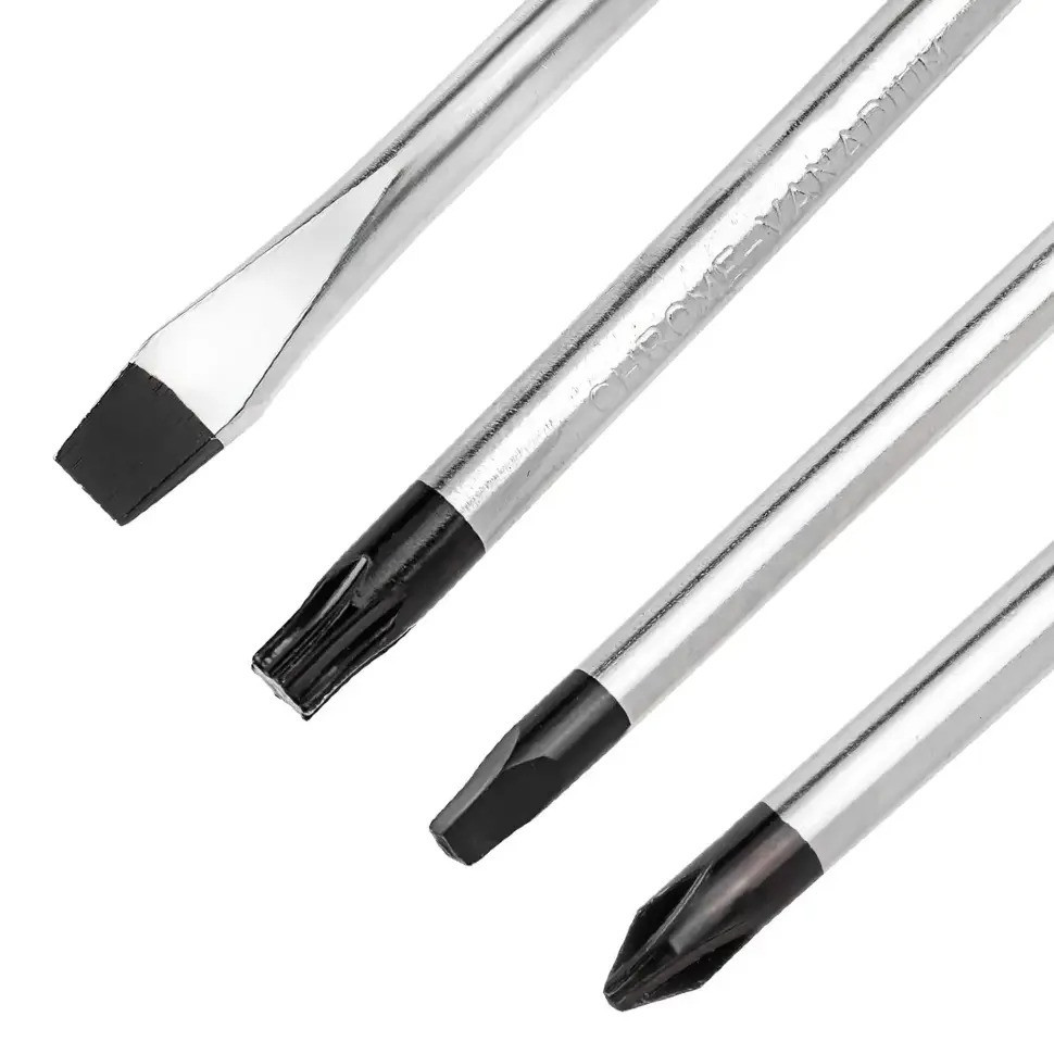 Набір викруток і біт 100 предметів, на пластиковому стенді Forsage F-10100 Одеса - фото 4