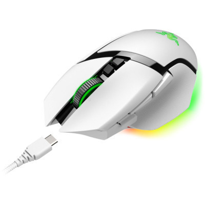 Мышка Razer Basilisk V3 Pro Wireless/Bluetooth White (RZ01-04620200-R3G1) Винница - изображение 3