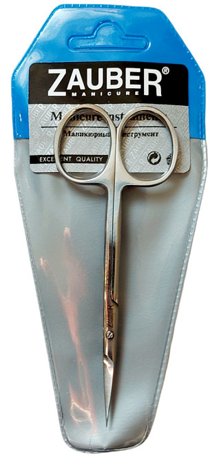 Ножиці для кутикули 25 мм. Zauber для шкіри 01-133 Запоріжжя - фото 1
