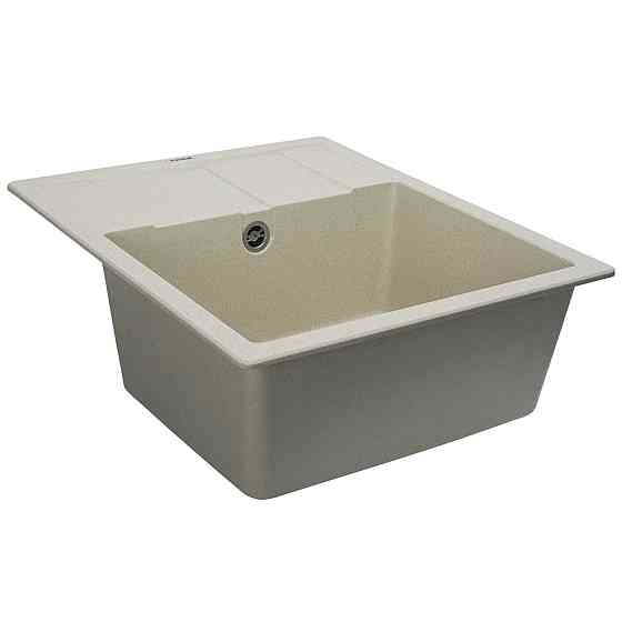 PLATINUM Гранітна мийка для кухні Platinum 5851 ARIA матова Пісок Київ