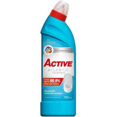 Средство для чистки унитаза Active PR Ocean Fresh С хлором 750 мл (4820196012788) Вінниця