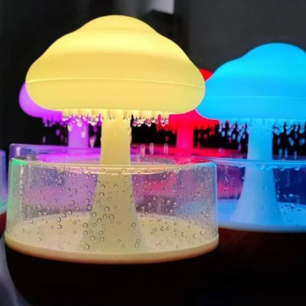 Увлажнитель воздуха с функцией ароматизатора Cloud Rain Humidifier, Ароматический диффузор-увлажнитель QF-77 Львов - изображение 2