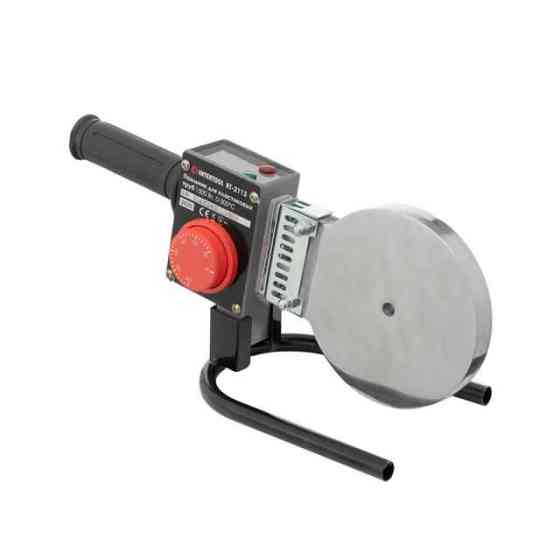 Паяльник для пластиковых труб, 1,5 кВт, 0-300°C, насадки 75, 90, 110 мм, металлический кейс INTERTOOL RT-2113 Киев