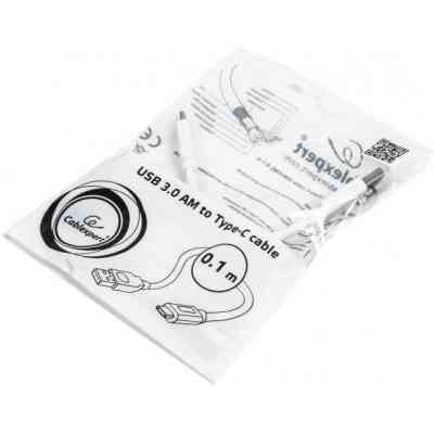 Дата кабель USB 3.0 AM to Type-C 0.1m Cablexpert (CCP-USB3-AMCM-W-0.1M) Вінниця