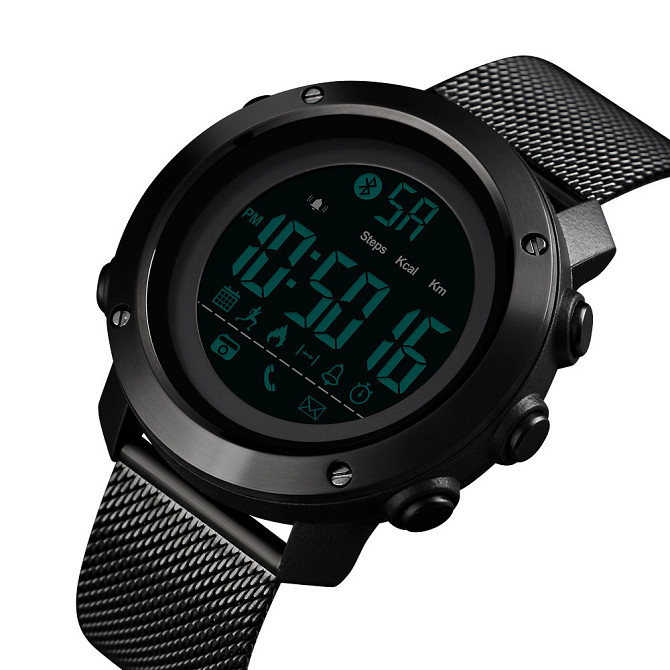 Cпортивные часы Skmei Smart 1462 Revolution смарт-часы Черный Винница - изображение 1