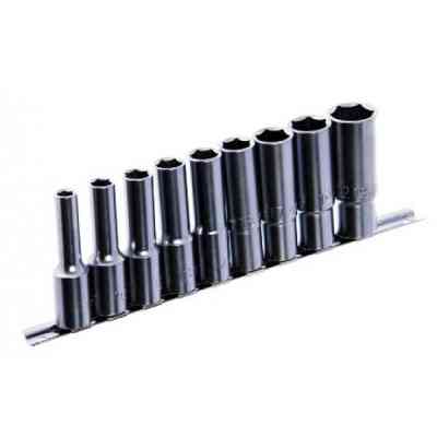 Набір головок Toptul довгих торцевих, на планці 1/2" 9шт. 8-22мм (GAAQ1605U) Вінниця