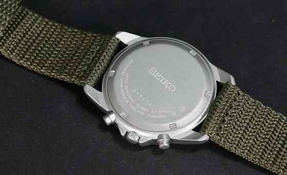 Часы Seiko SND377R Green с хронографом. Харьков