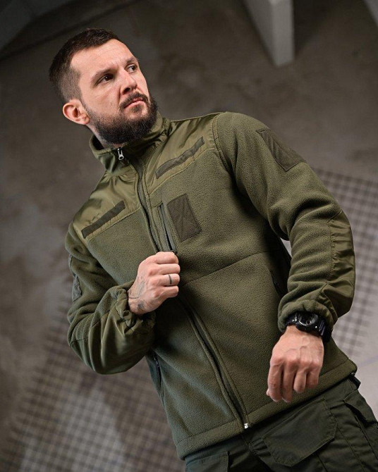 Тактична Флісовка TERMIT олива ПП7957 Одеса - фото 2