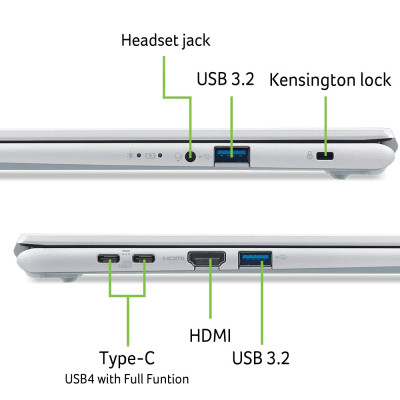 Ноутбук Acer Aspire Go 14 AG14-72P-50ZH (NX.JSUEU.006) Винница - изображение 3