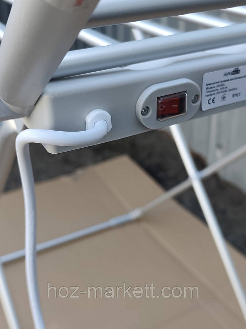 Сушилка электрическая напольная алюминиевая с подогревом дополнительных секций IDRY Харьков - изображение 6