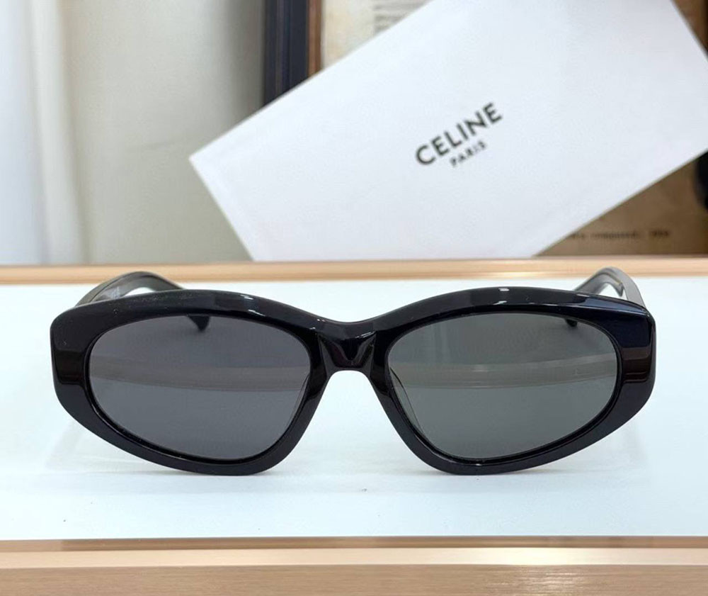 Женские солнцезащитные очки CL (40279) gold Lux Киев - изображение 4