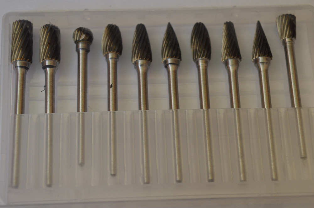 Набір фрез твердосплавних 3x6 10 шт Алюміній Полтава - фото 1