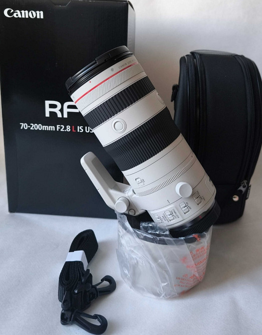 Canon RF 70-200mm f/2.8 L IS USM Z White (6594C005) Новий. Гарантия Харьков - изображение 5