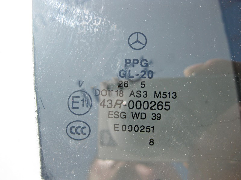 Mercedes-Benz  A2517351010 43R-000265 Скло задніх правих дверей тоноване R-Class W251 Одесса - изображение 2