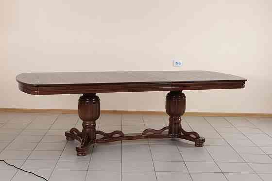 Стіл обідній Барон 200(+40)*100, темний горіх Київ