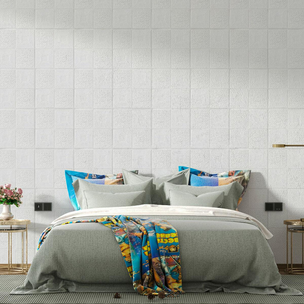 Самоклеющаяся 3D панель в рулоне 700х19600х2мм Фигуры (R114-3-20) SW-00000872 Киев - изображение 7