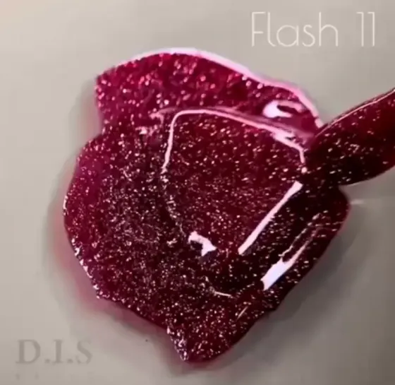 Светоотражающий гель лак Dis Nails Flash 7.5 мл Киев