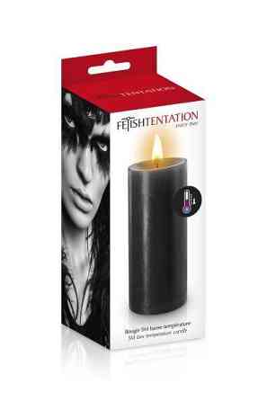 БДСМ-свічка низькотемпературна Fetish Tentation SM Low Temperature Candle Black Sex Aura Київ