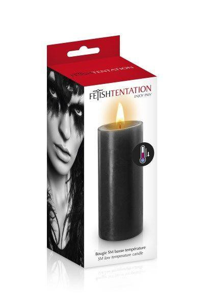 БДСМ-свічка низькотемпературна Fetish Tentation SM Low Temperature Candle Black Sex Aura Київ - фото 2