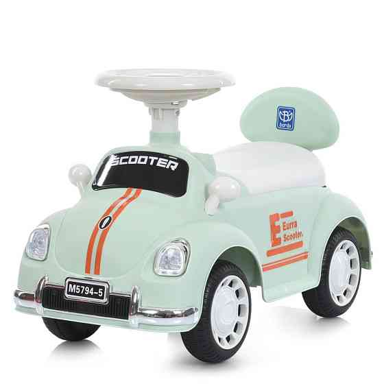 Дитяча каталка-толокар M 5794-5 зелений, до 30 кг Вінниця