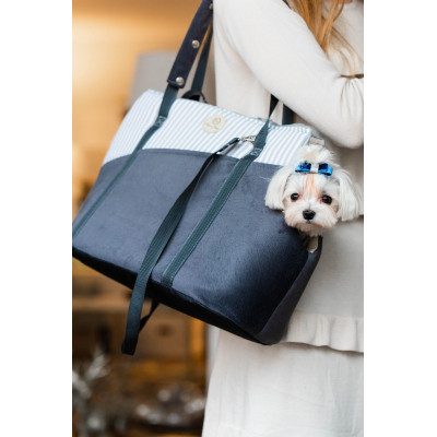 Переноска для животных Chloe's Home Vienne 53х19х32 см серая (CLH1141) Винница - изображение 3