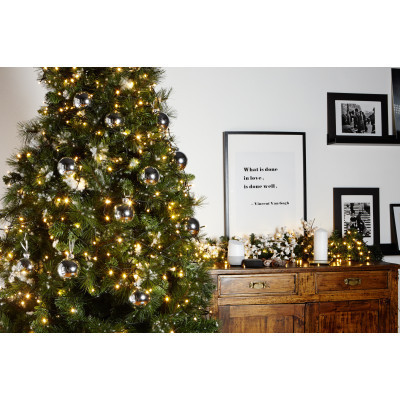 Гірлянда Twinkly Smart LED Strings AWW 400, BT+WiFi, Gen II, IP44, кабель чор (TWS400GOP-BEU) Вінниця - фото 2