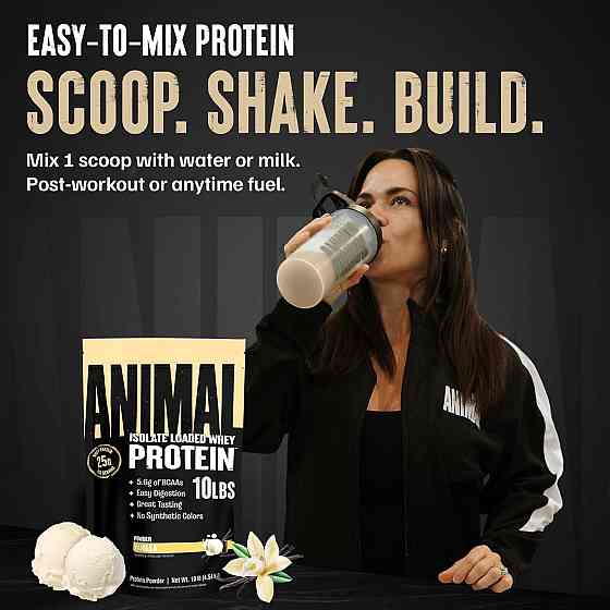 Протеїн Universal Nutrition Animal Whey 4500 г, Vanilla Луцьк