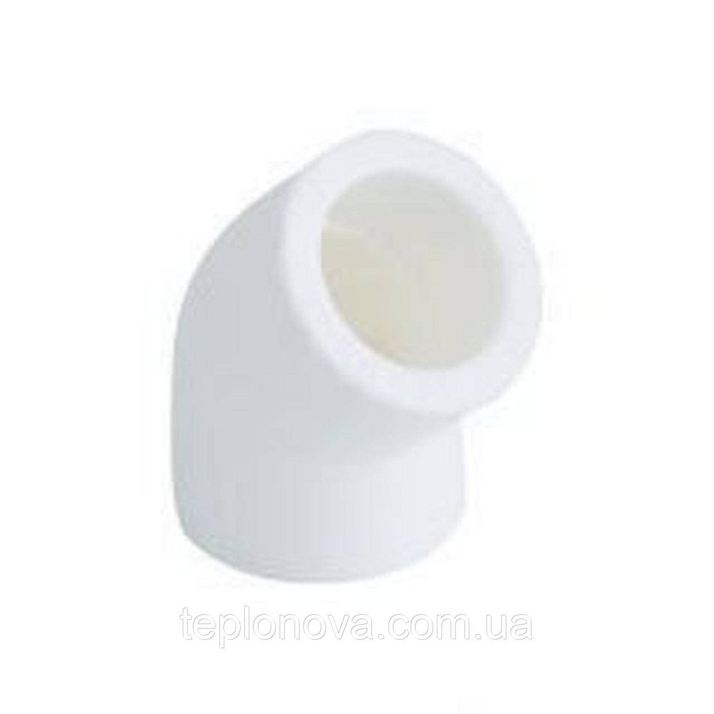 Кут Kalde PPR 45 ф25 (білий) 14025 Чернівці - фото 2