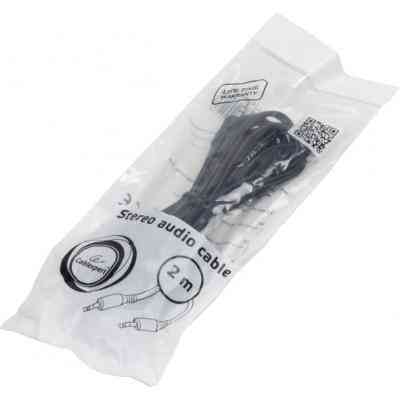 Кабель мультимедийный Jack 3.5mm male/Jack 3.5mm male 2.0m Cablexpert (CCA-404-2M) Винница