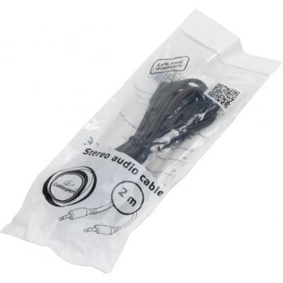 Кабель мультимедийный Jack 3.5mm male/Jack 3.5mm male 2.0m Cablexpert (CCA-404-2M) Винница - изображение 3