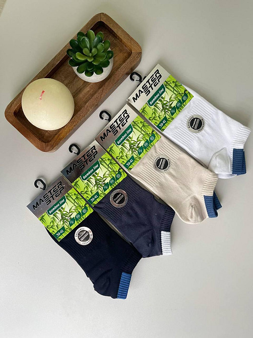 Носки спорт короткие Бамбук Master Step Черновцы - изображение 1