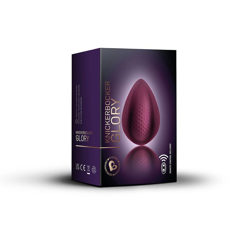 Вібратор у трусики Rocks Off Knickerbocker Glory — Burgundy, пульт ДК Sex Aura Київ - фото 8