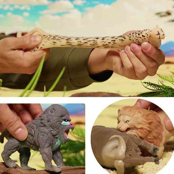 Стретч-іграшка сюрприз "Вартові савани" #sbabam 101/CN24 у вигляді тварини Вінниця