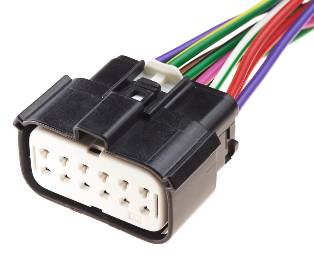 Роз'єм конектор с проводом, 12-кон., Америка універс., Моторний відсік, Ford Київ - фото 1