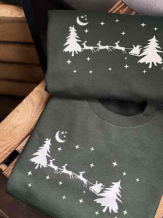 Рождественские парные свитшоты 