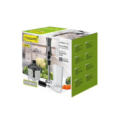 Блендер погружний 500W MR-566 Maestro Житомир - изображение 3