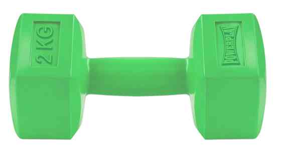 Гантель композитна PowerPlay 4124 Hercules 2 кг. Зелена (1шт.) Кам'янське