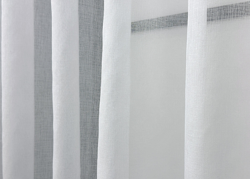 Кухонная арка VR-Textil № 000к микро-лен с макраме белый с молочным и бежевым 270х170 см (51-217) Киев - изображение 4