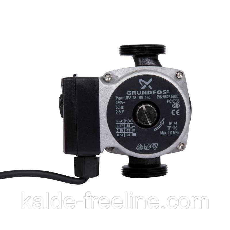 Насос циркуляционный GRS UPS 25/60/130 (серый) Харків - фото 3