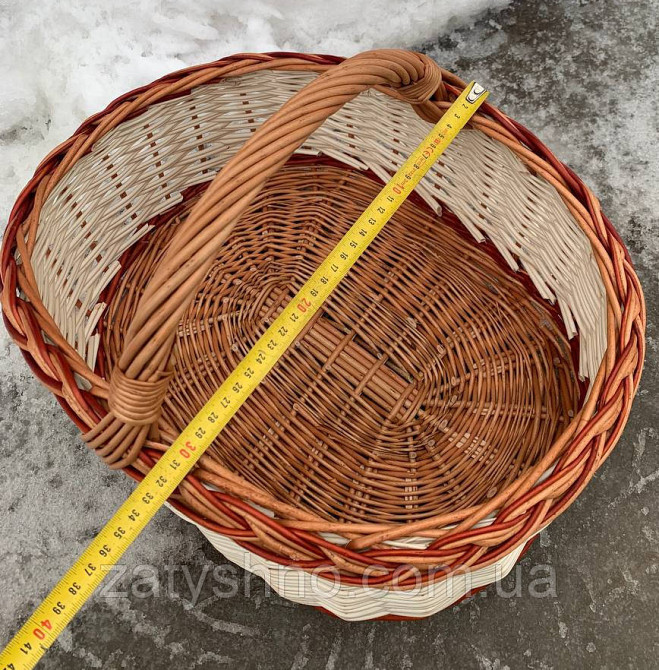 Кошик плетений великодні Київ - фото 7