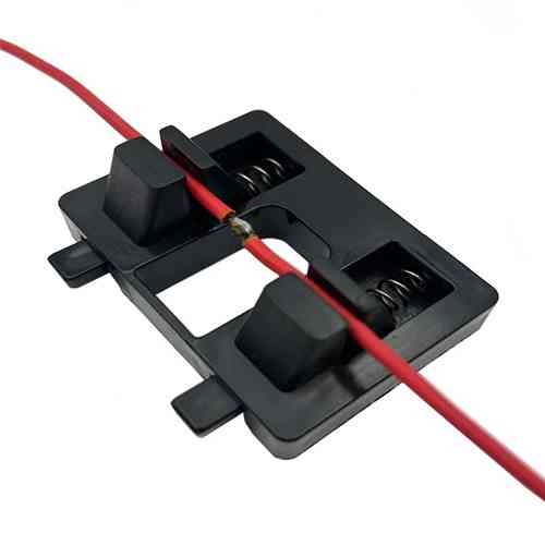 Держатель фиксатор для сварки пайки проводов с 2 пружинными зажимами пластик Винница